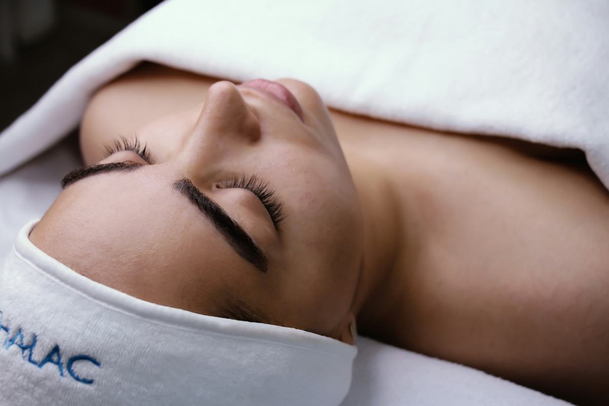 Treatment room moment at Lumière